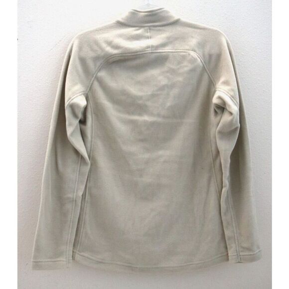 Mountain Hardware Women's Sz XS Beige Polartec Microfleece Full Zip Jacket - Picture 2 of 10